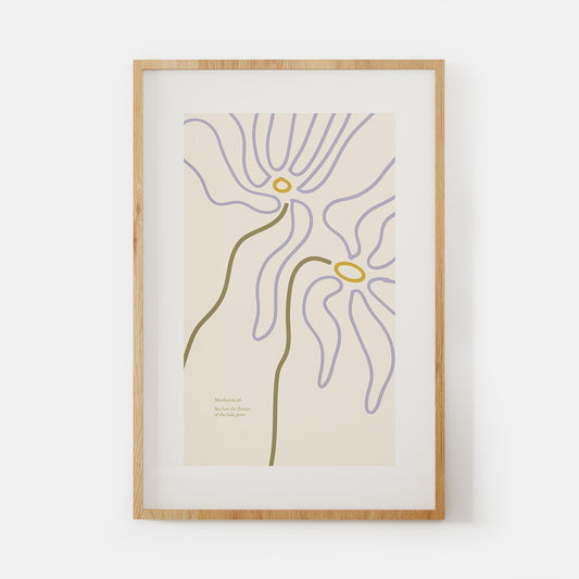 Flowers Of The Field 05 Print (S&P x Grace Frank Collection)