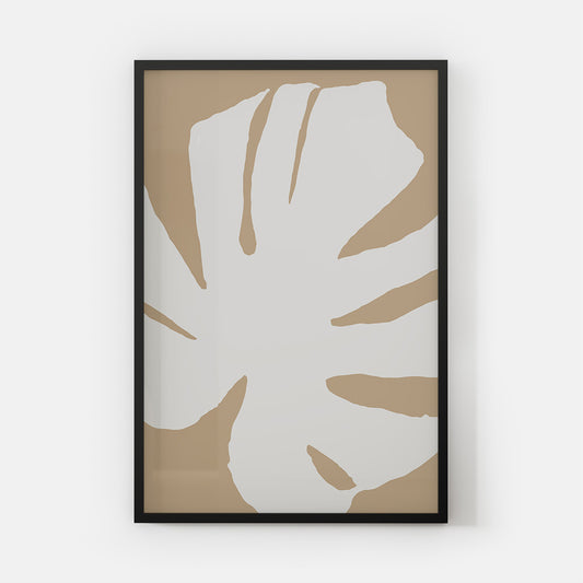 Gold Plant Print (Neutrals Collection)