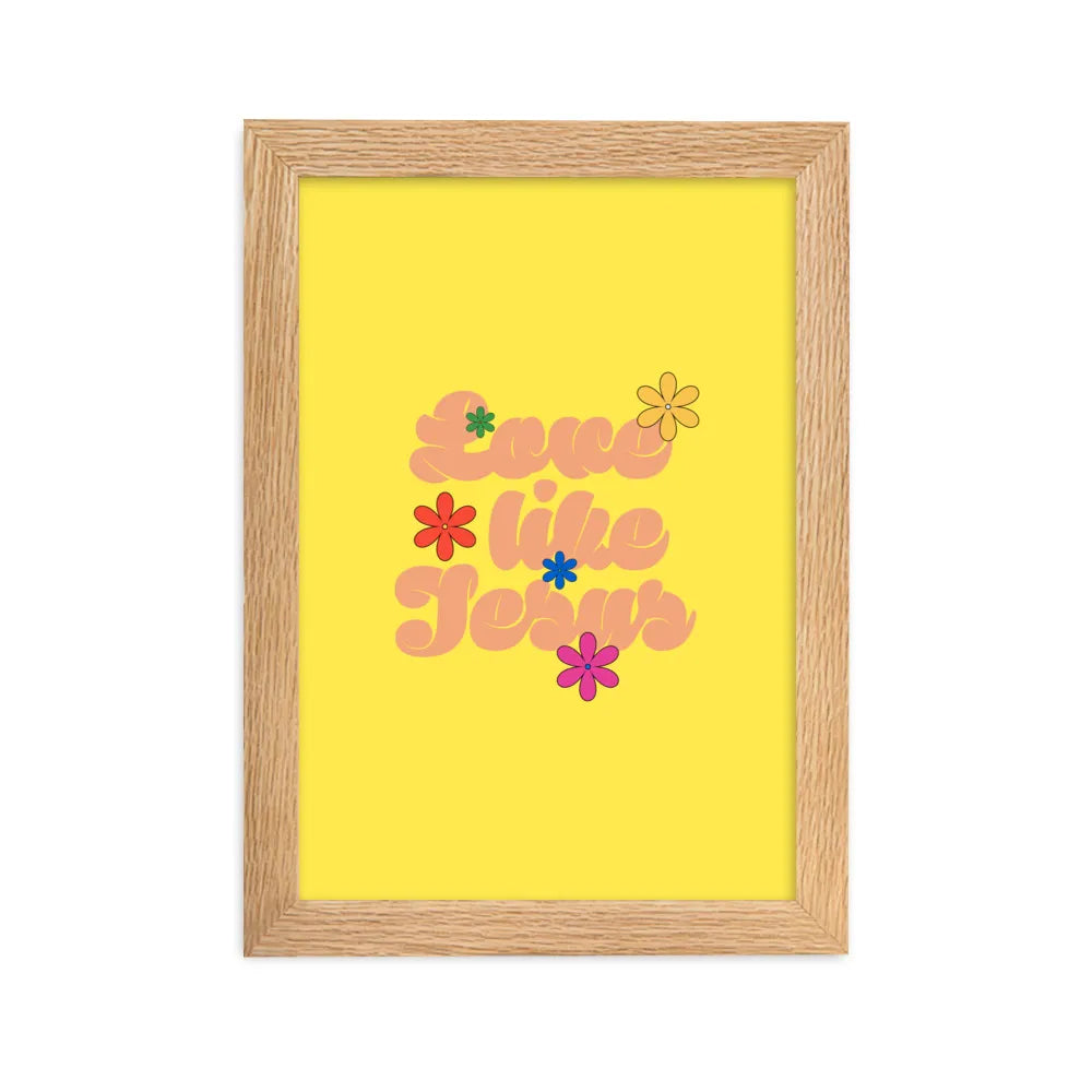 Love Like Jesus 21x30cm (8x12in) Print (S&P x McCall Gilbert Collection)
