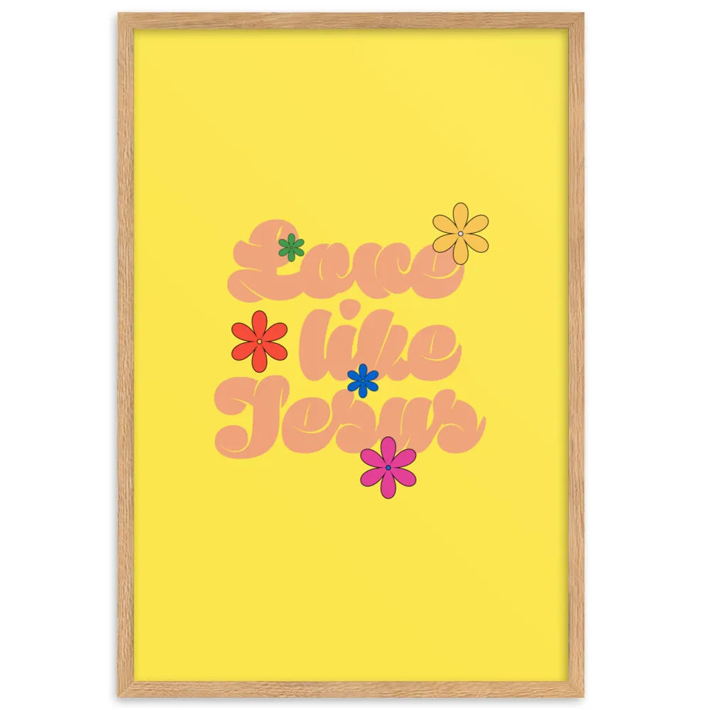 Love Like Jesus 61x91cm (24x35in) Print (S&P x McCall Gilbert Collection)