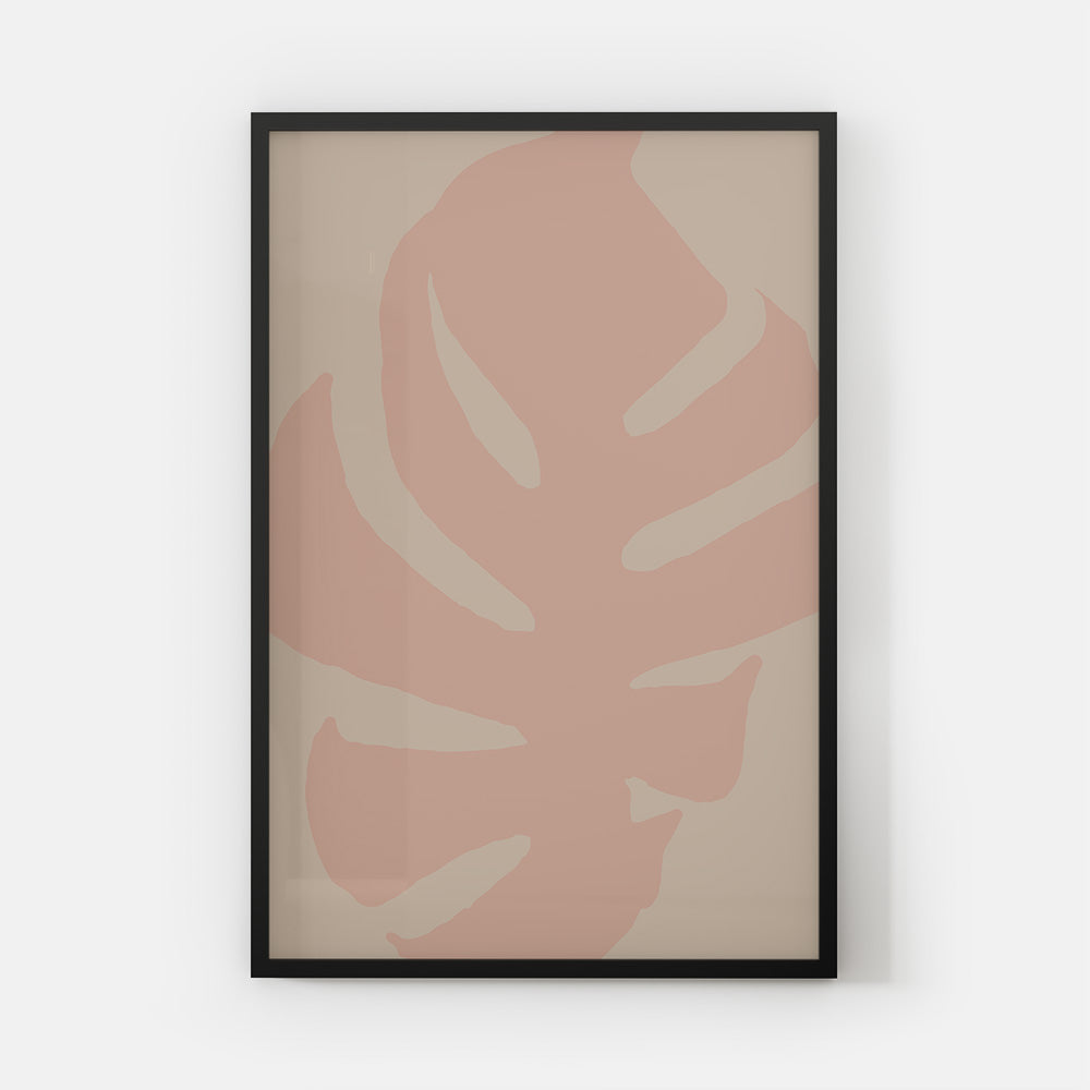 Dusty Pink Plant Print (Neutrals Collection)