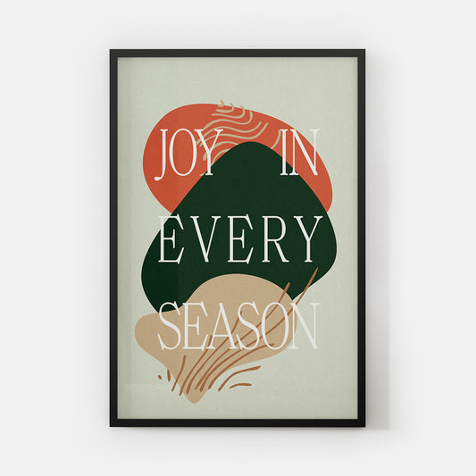 Joy In Every Season Print (S&P x Alex Rodriguez Collection)