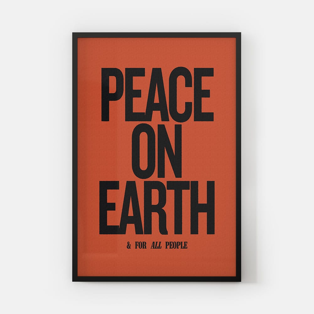 Peace On Earth Print (S&P x Alex Rodriguez Collection)