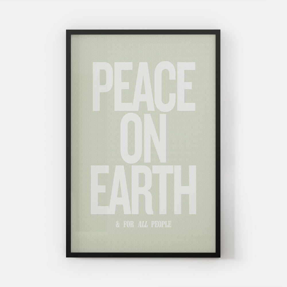 Peace On Earth No2 Print (S&P x Alex Rodriguez Collection)