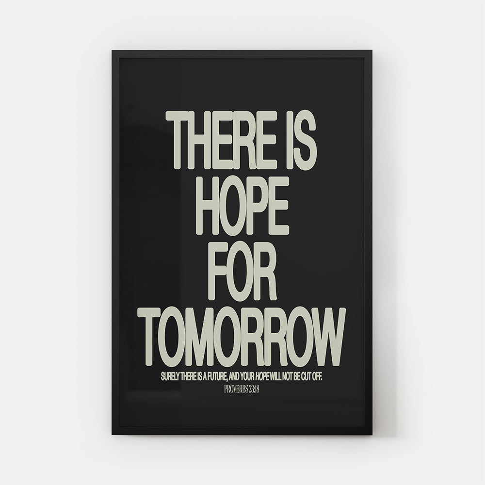 There Is Hope For Tomorrow Print (S&P x Alex Rodriguez Collection)