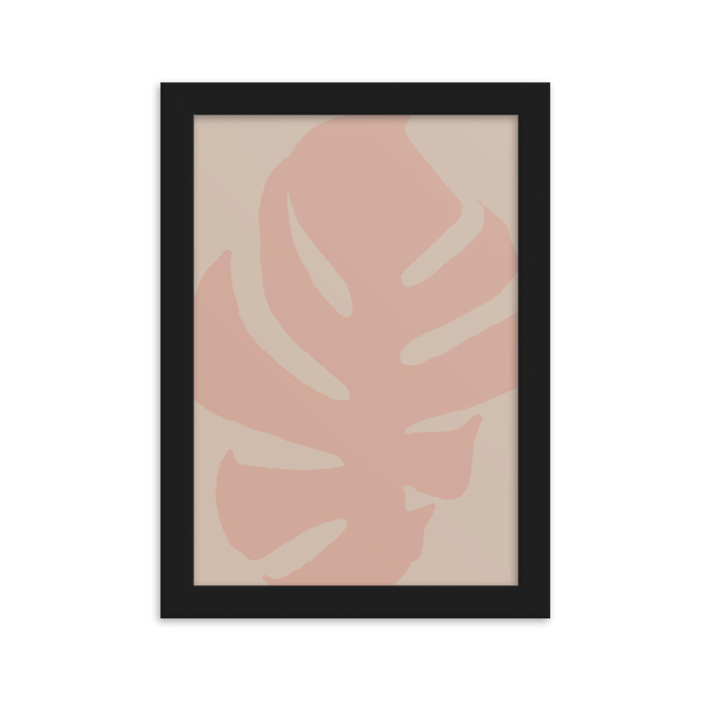 Dusty Pink Plant 21x30cm (8x12in) Print (Neutrals Collection)