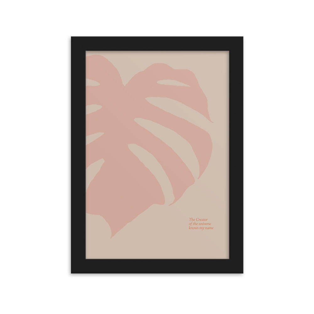 Dusty Pink Plant 02  21x30cm (8x12in) Print (Neutrals Collection)