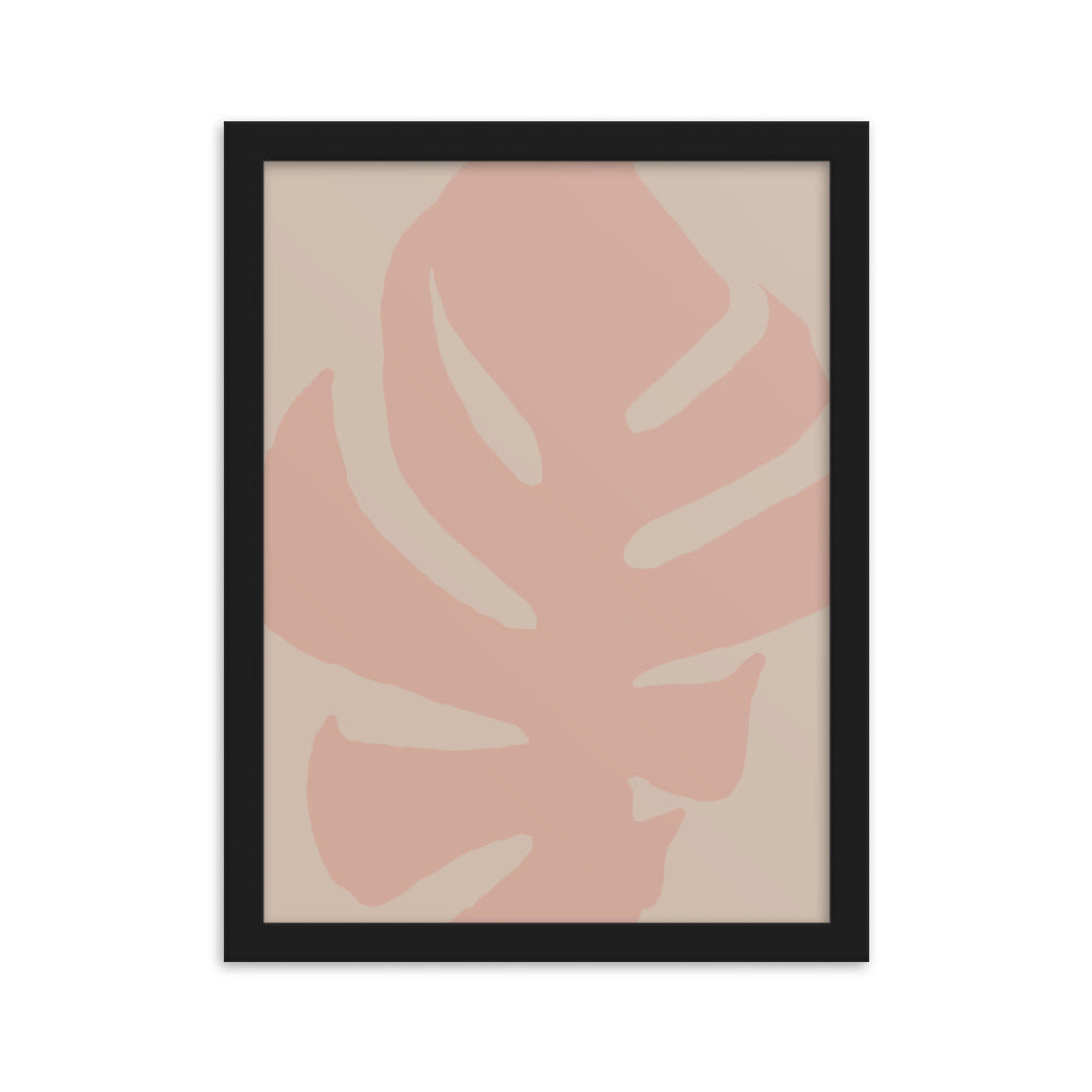 Dusty Pink Plant 30x40cm (12x15in) Print (Neutrals Collection)