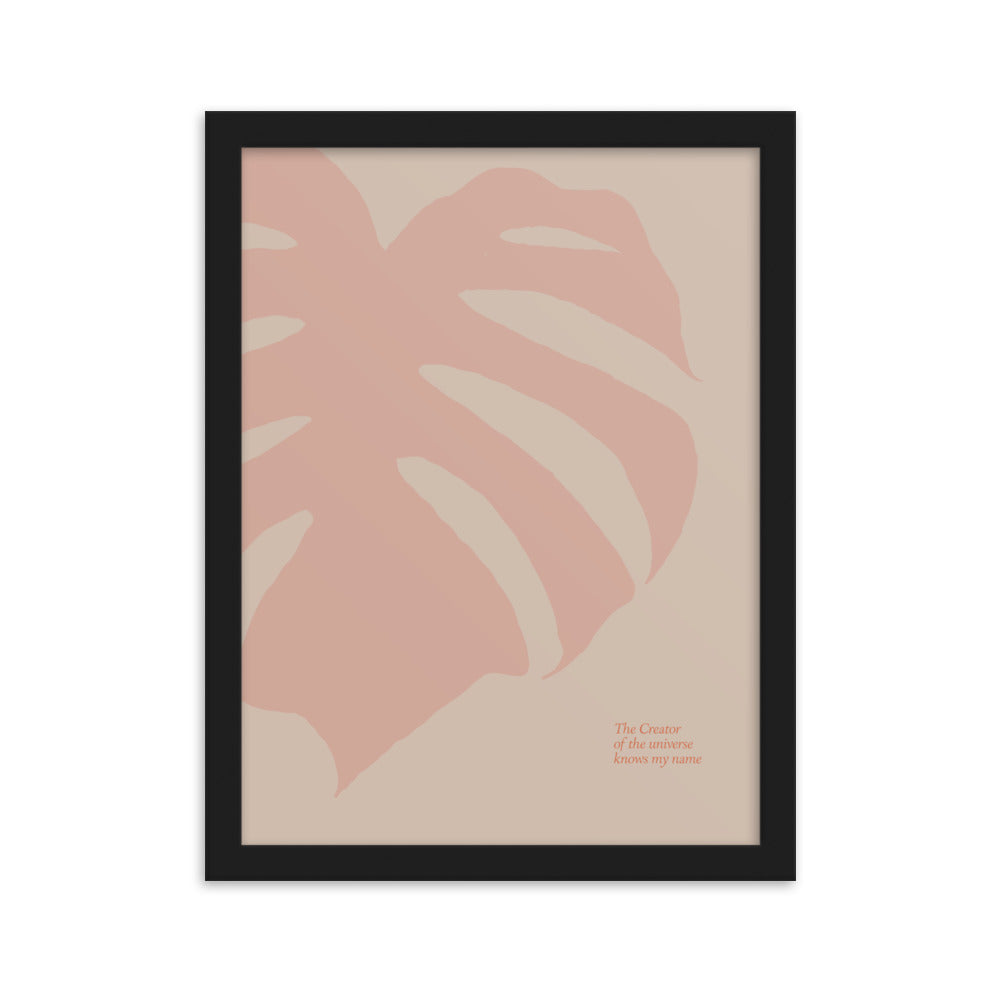 Dusty Pink Plant 02 30x40cm (12x15in) Print (Neutrals Collection)