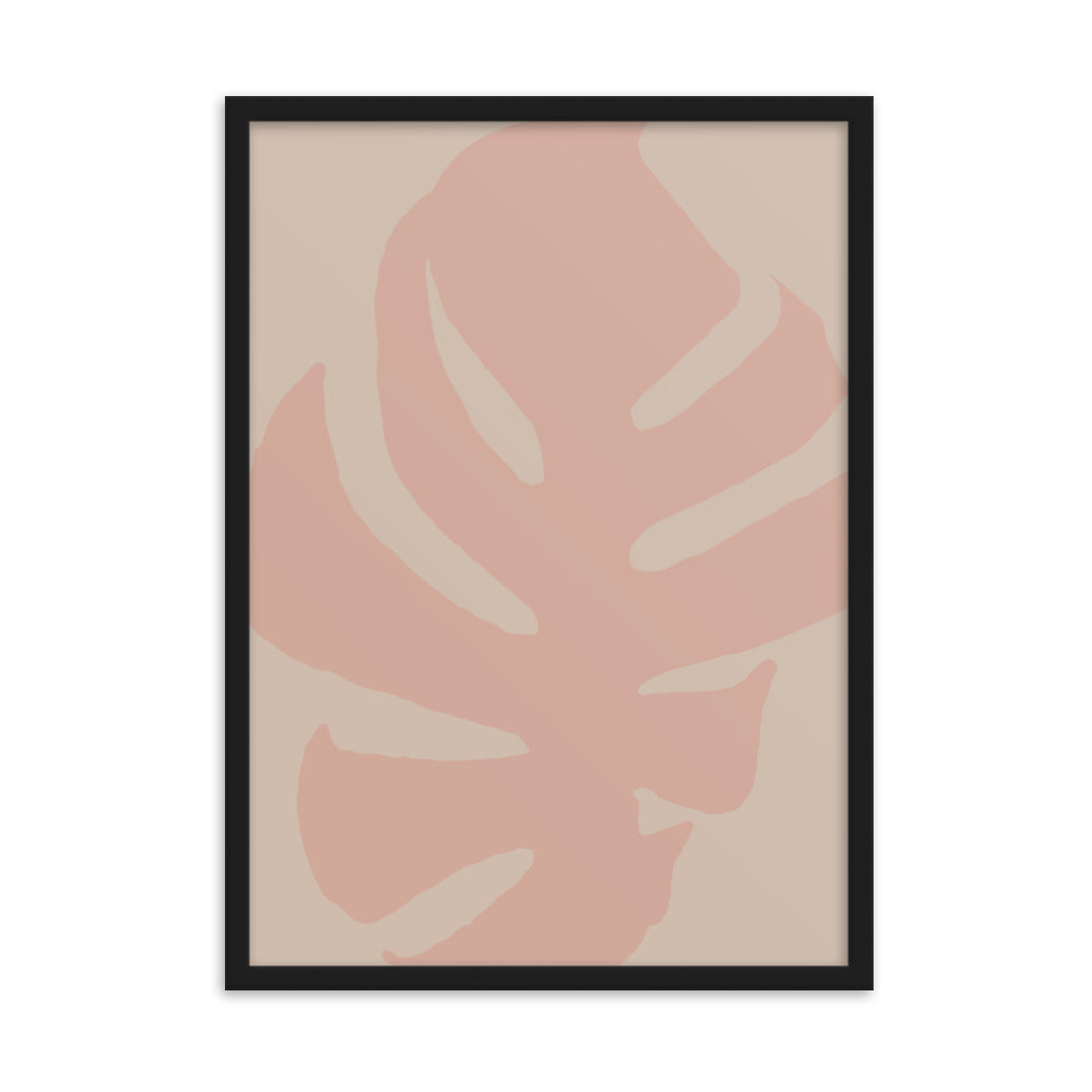Dusty Pink Plant 50x70cm (19x27in) Print (Neutrals Collection)