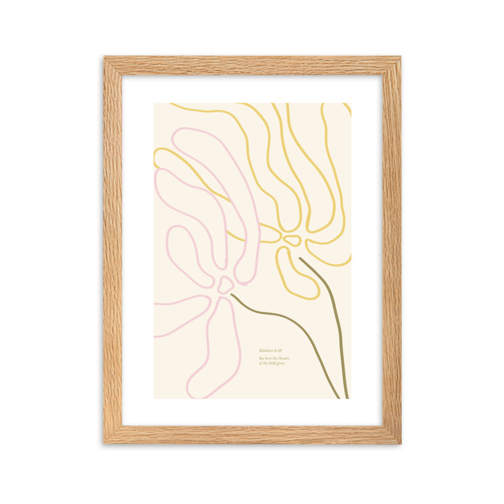 Flowers Of The Field 02 30x40cm (12x15in) Print (S&P x Grace Frank Collection)