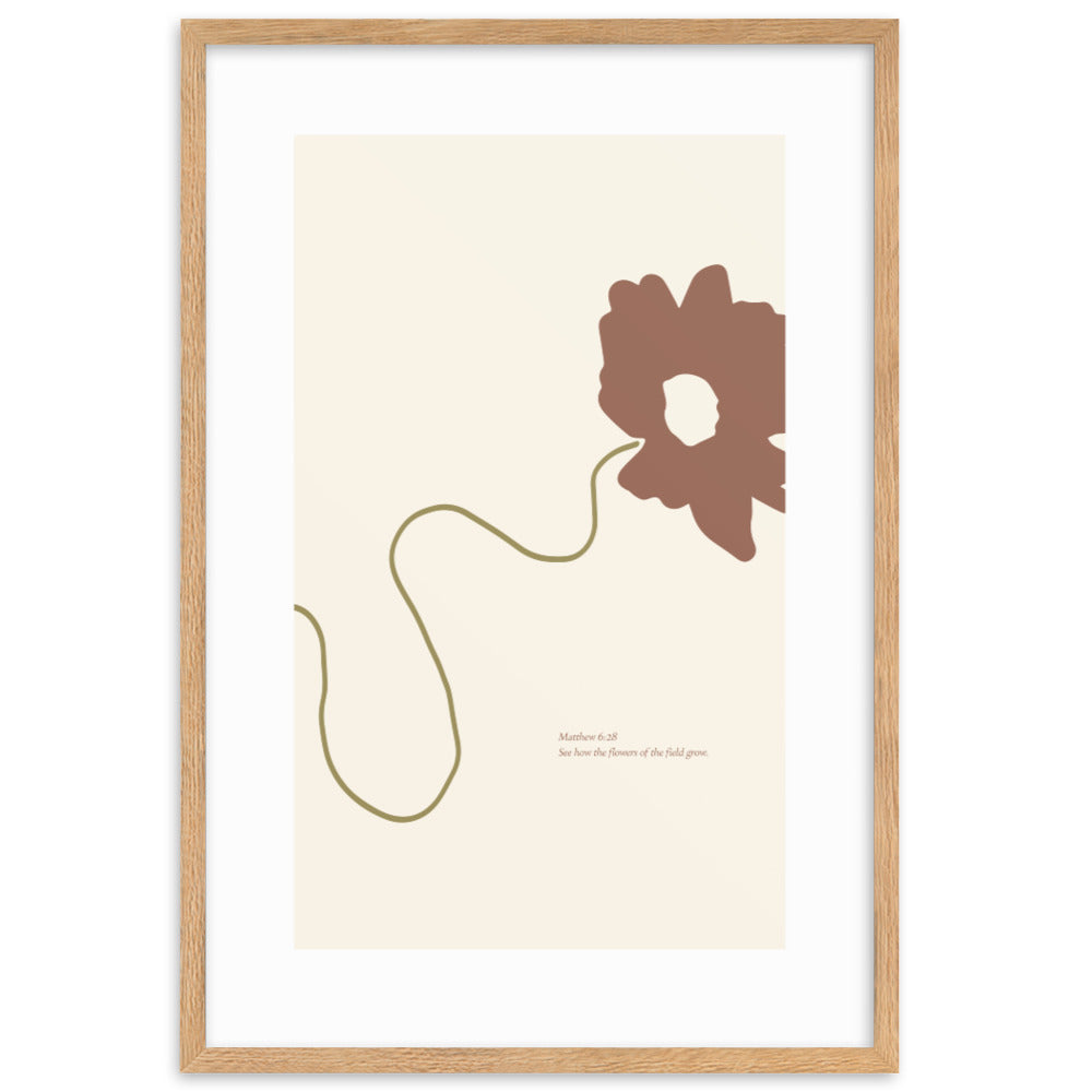 Flowers Of The Field 03 61x91cm (24x35in) Print (S&P x Grace Frank Collection)