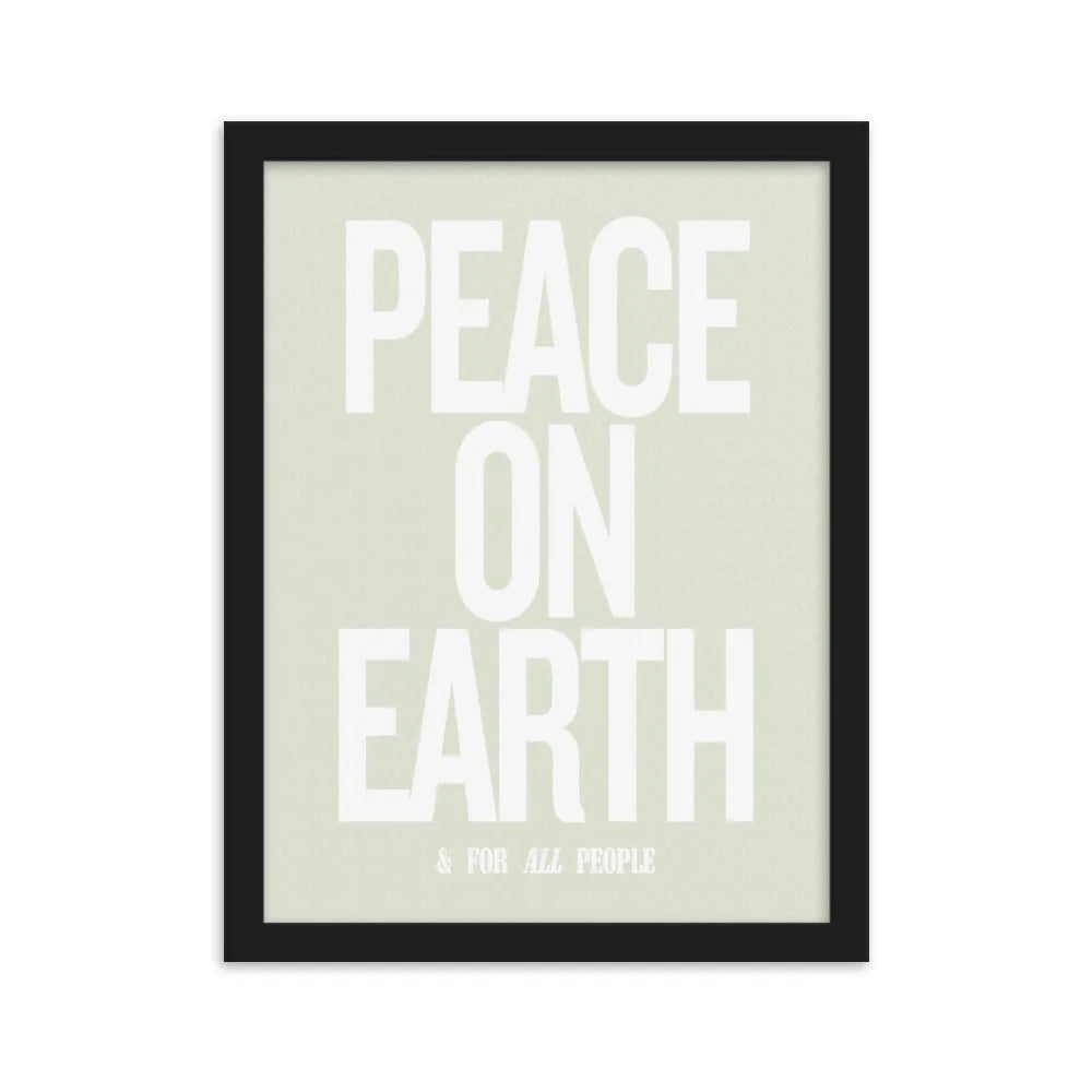 Peace On Earth No2 30x40cm (12x15in) Print (S&P x Alex Rodriguez Collection)