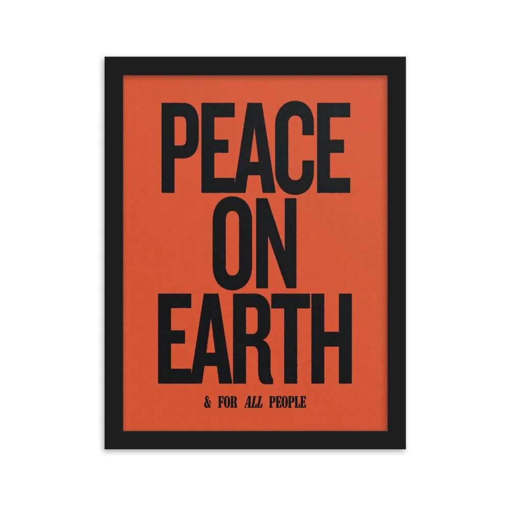Peace On Earth 30x40cm (12x15in) Print (S&P x Alex Rodriguez Collection)