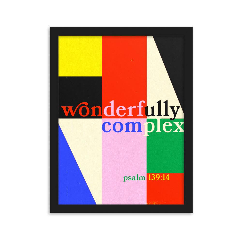 Psalm 139:14 (Wonderfully Complex) 30x40cm (12x15in) Print (S&P x Dash Garcia Collection)