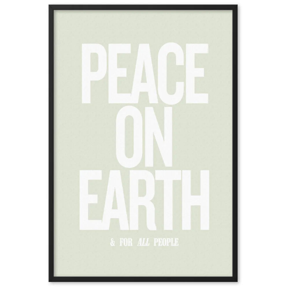 Peace On Earth No2 61x91cm (24x35in) Print (S&P x Alex Rodriguez Collection)