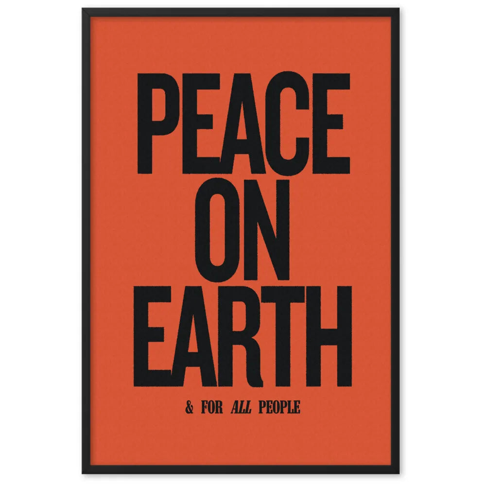 Peace On Earth 61x91cm (24x35in) Print (S&P x Alex Rodriguez Collection)