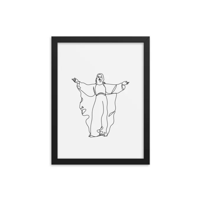 Jesucristo 30x40cm (12x15in) Print (Strangers & Pilgrims)