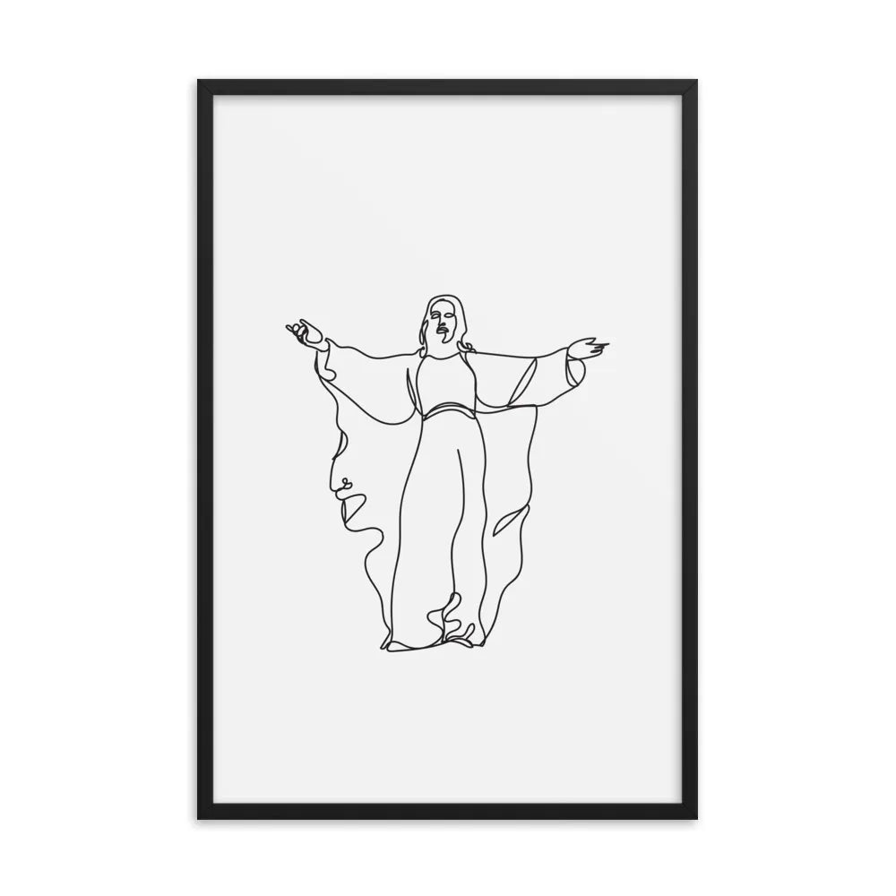 Jesucristo 61x91cm (24x35in) Print (Strangers & Pilgrims)