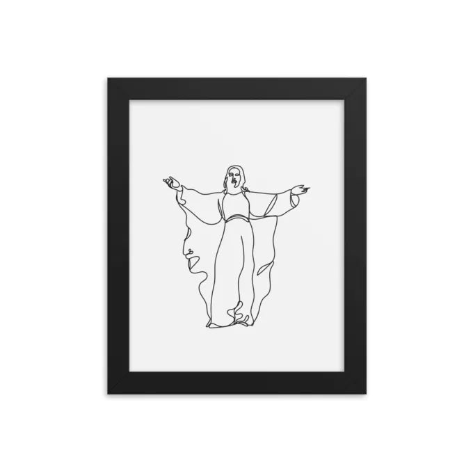 Jesucristo 21x30cm (8x12in) Print (Strangers & Pilgrims)